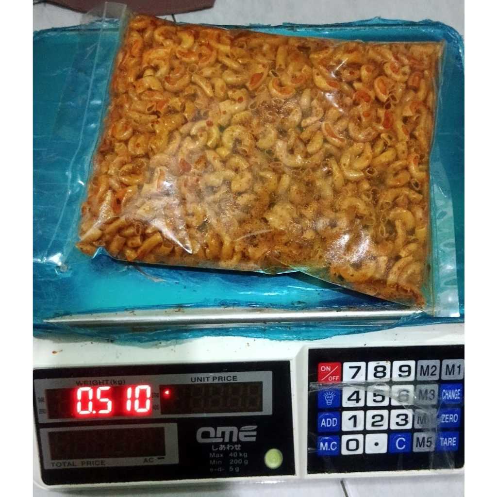 

wiw MAKARONI CIKRUH EXTRA DAUN JERUK 1\2kg (500gr) - GURIH PEDAS BIKIN NAGIH