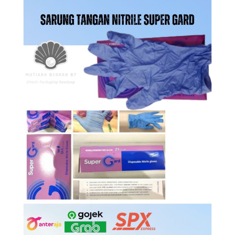 Sarung Tangan Nitrile Super Gard