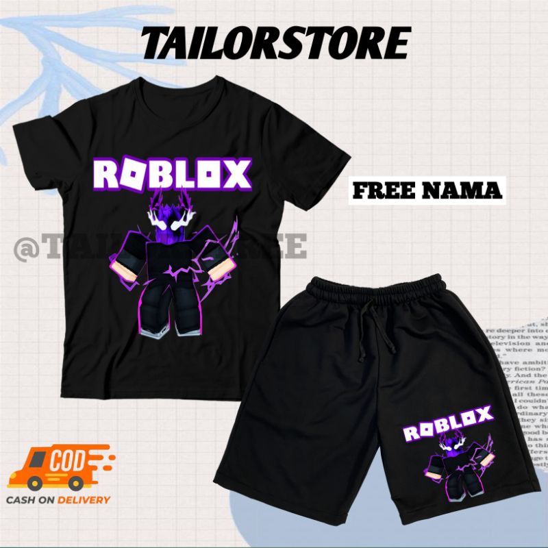 (BISA COD) Setelan Fashion Kaos Anak Laki-Laki / Perempuan Baju Anak Celana Pendek Anak  Distro Robl