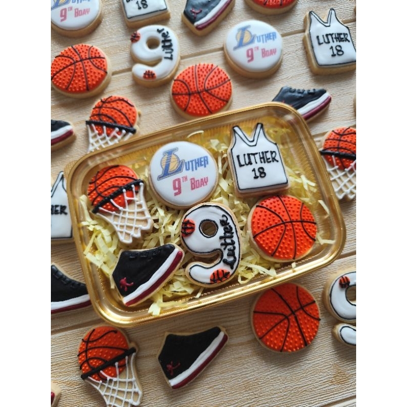 

Cookies sports- Kukis Soccer sepakbola - Basketball cookies