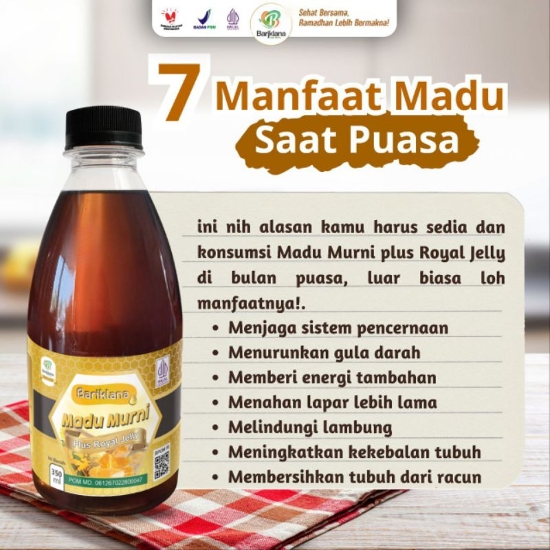 

MADU MURNI PLUS ROYAL JELLY BARIKLANA