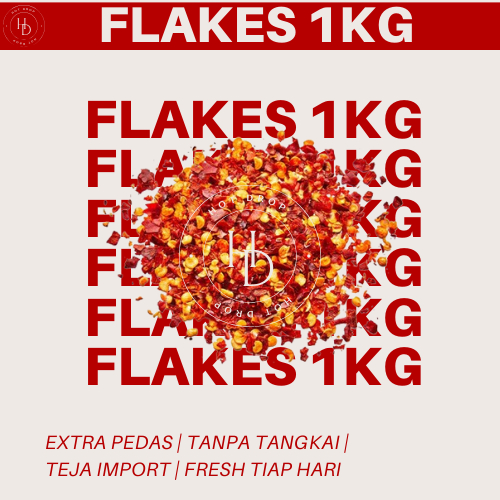 

Cabe Bubuk Chilli Flakes 1KG