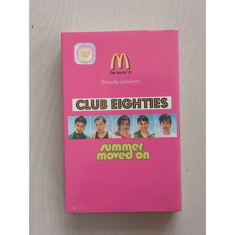 Kaset Pita Club Eighties - Summer Moved On (segel)