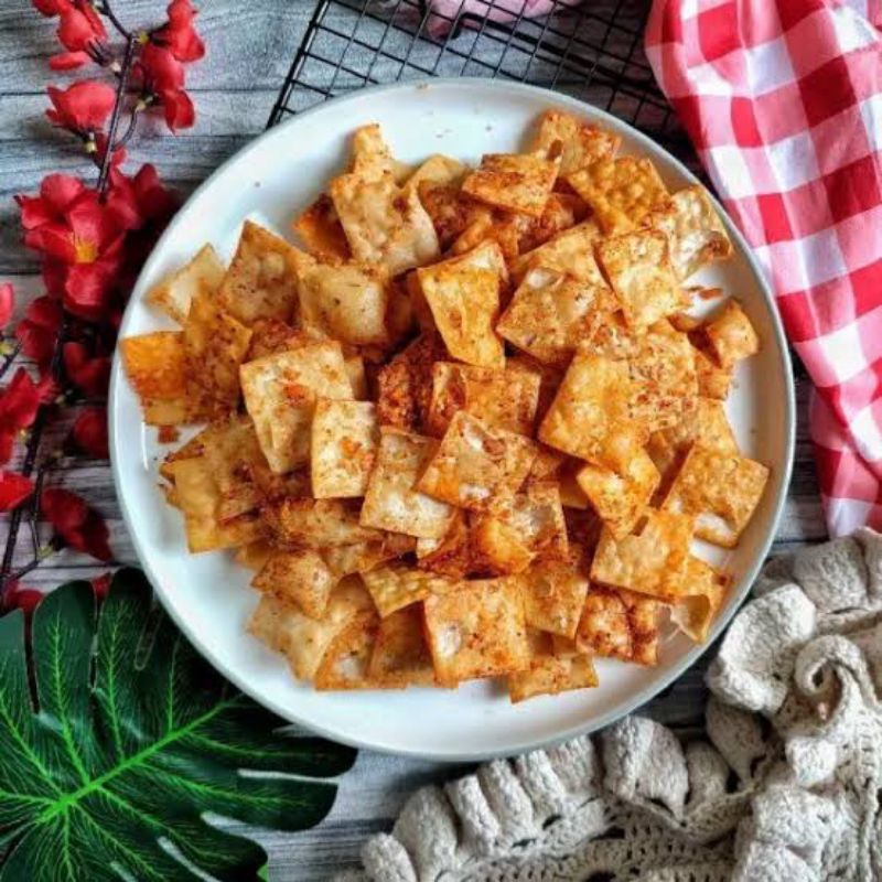 

pangsit goreng pedas,enak gurih nikmat 250g