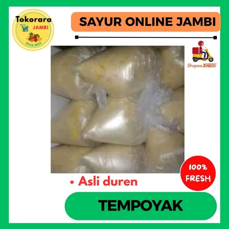 

Tempoyak Durian Asli perbungkus-tokorara.jambi