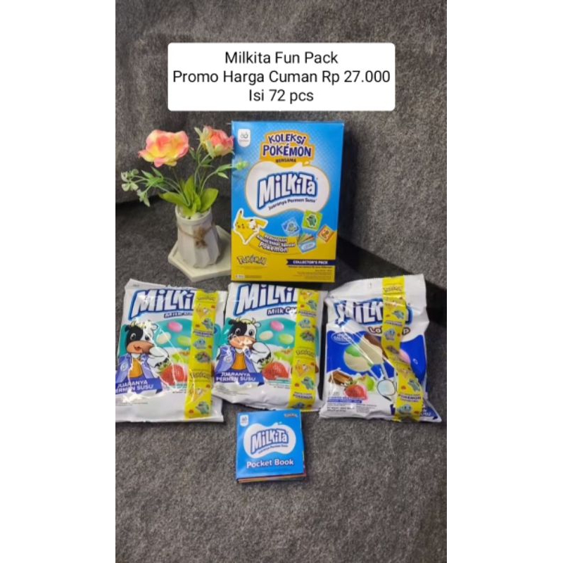 

Milkita Fun Pack Milk Candy 348 gram