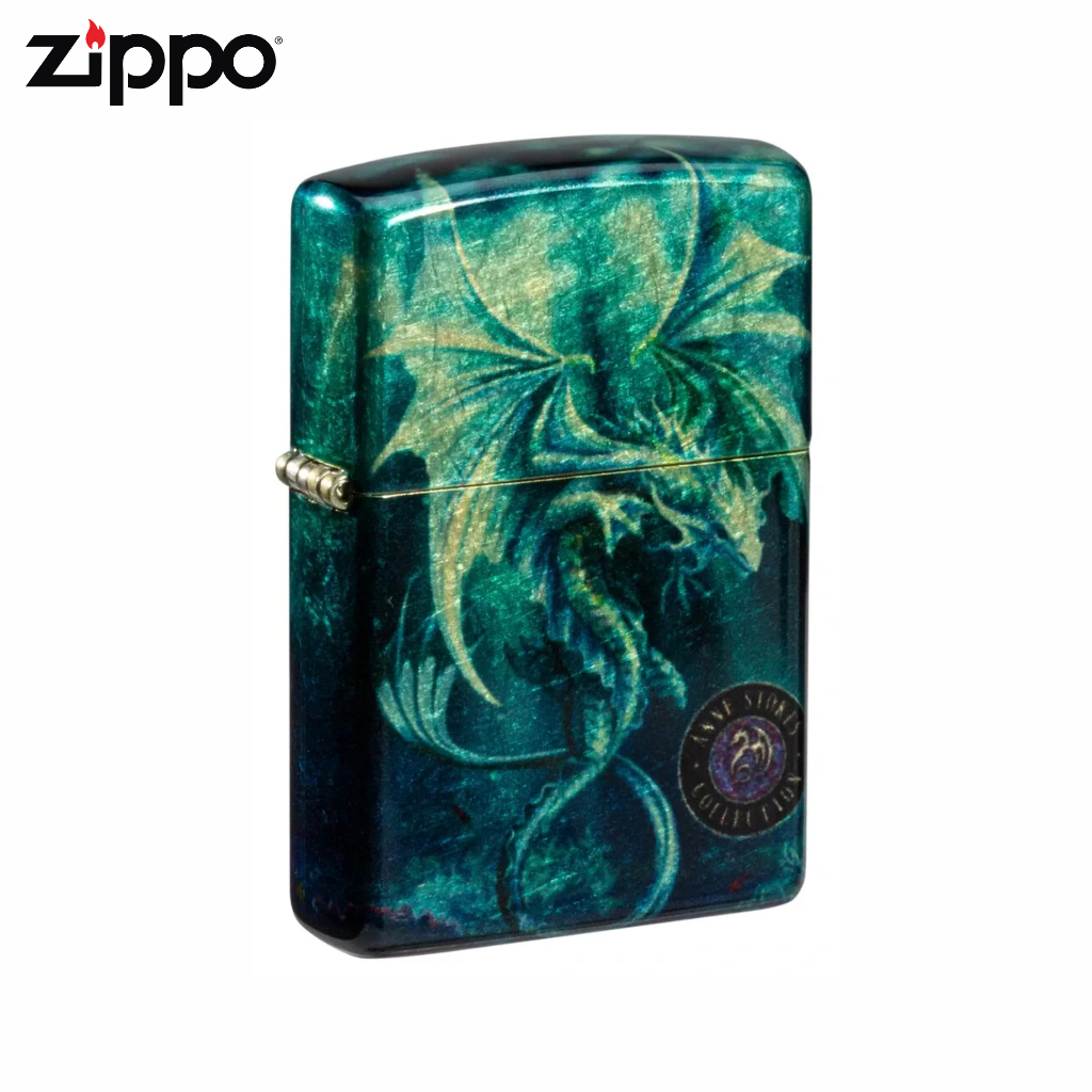 Zippo 48986, Anne Stoke Gothic Dragon 540 Color Process Lighter