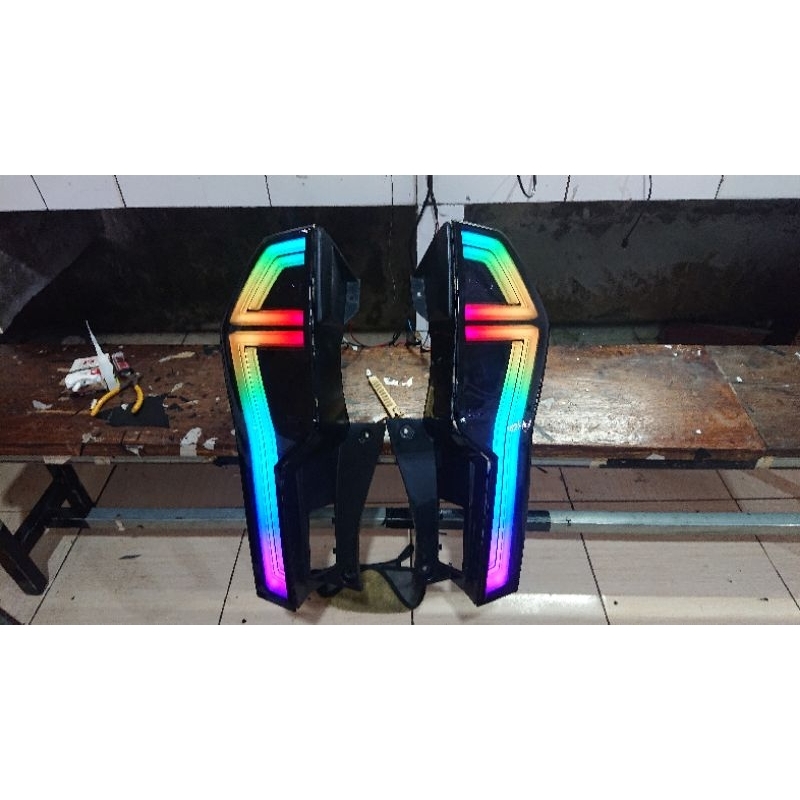 Stoplamp Pajero Sport 2023 Custom RGB
