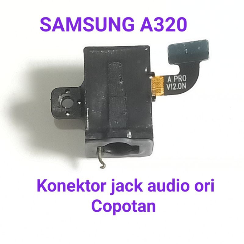 Konektor Jack Earphone Samsung A3 2017/ A320/ A320F/ A320Y Second Original Copotan