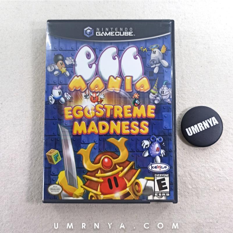 Kaset Nintendo GameCube Egg Mania Eggstreme Madness GC GAME CUBE US