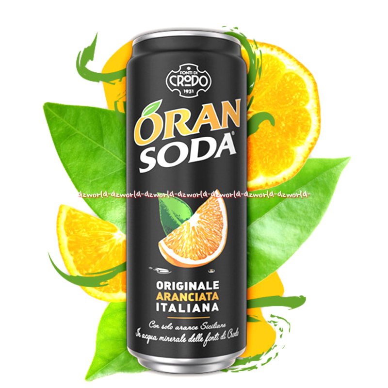 

Crodo 330ml Fonti De Lemon Soda Lononata Italiana Minuman Rasa Orange Kemasan Kaleng Produk Italia