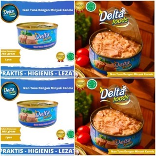 

Delta Food Ikan Tuna Kaleng Dengan Minyak Kanola 165gr