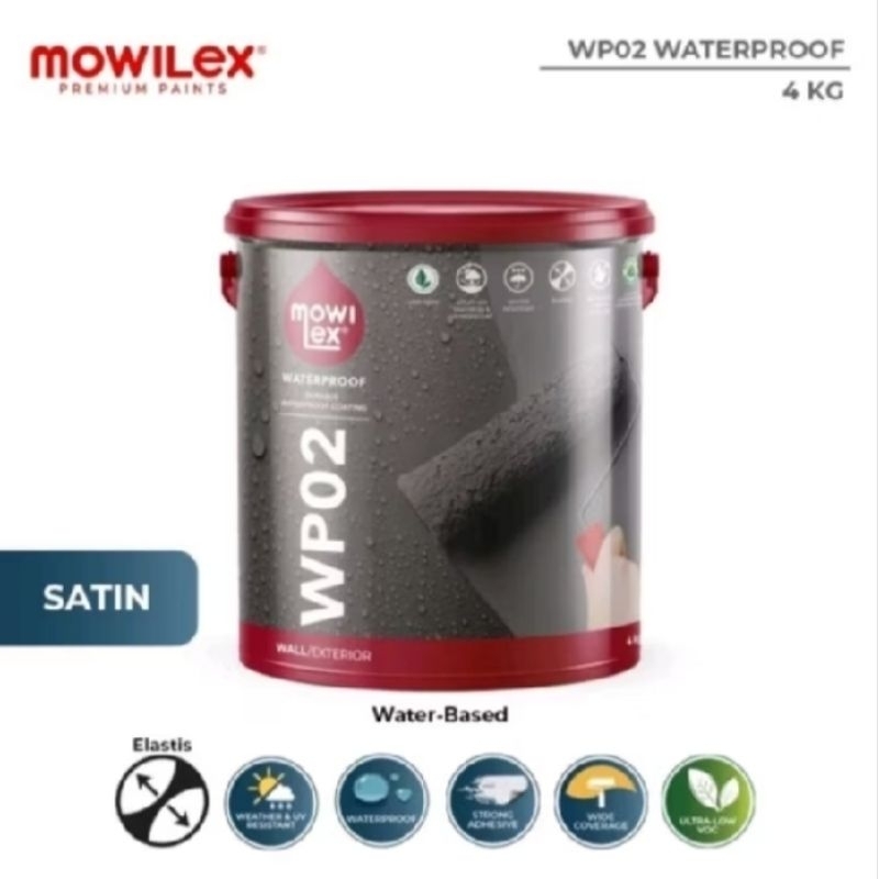 Cat Tembok Exterior Mowilex Waterproof W-1519 Lotus