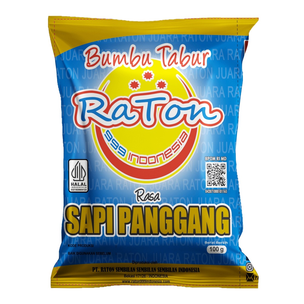 

RATON Bumbu Tabur Serbaguna 100gr