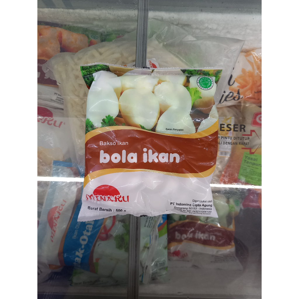 

Frozenfood MINAKU Bola Ikan 500gr
