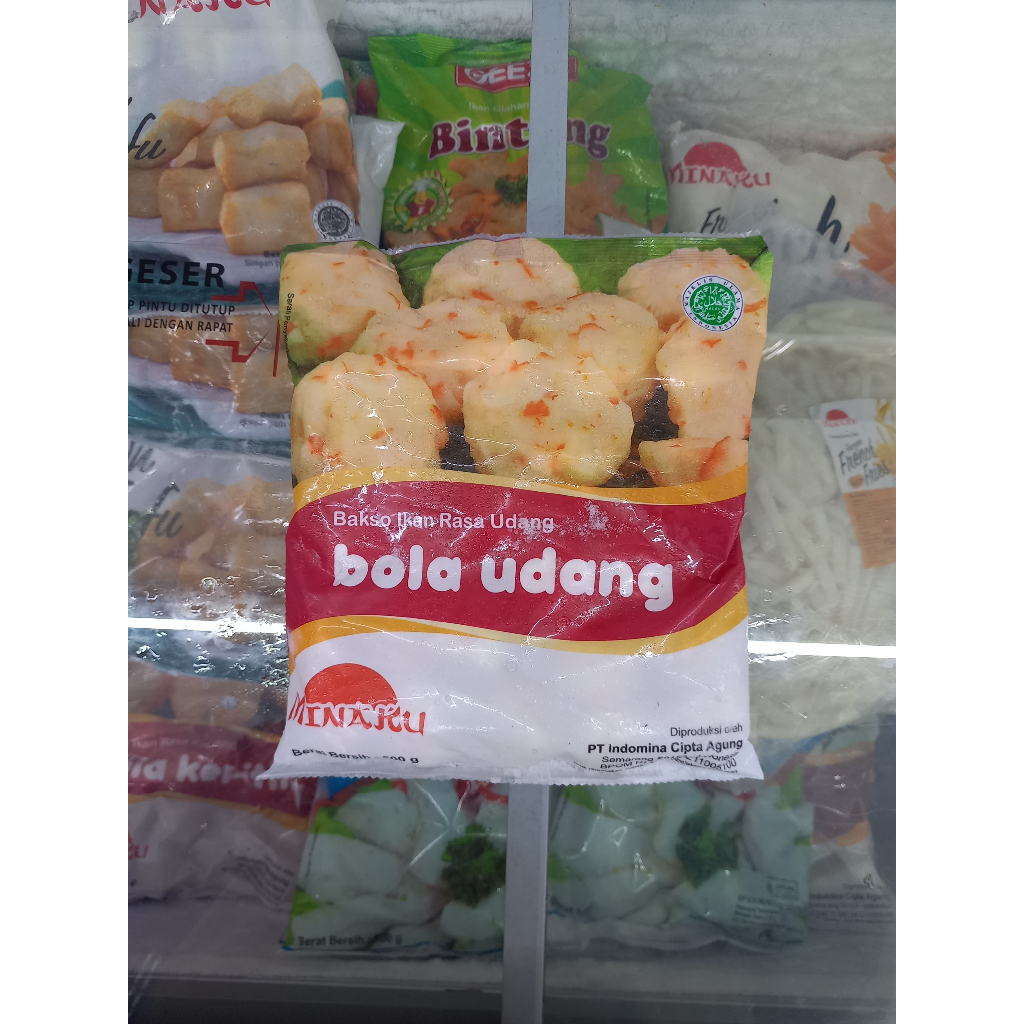 

Frozenfood MINAKU Bola Udang 500gr