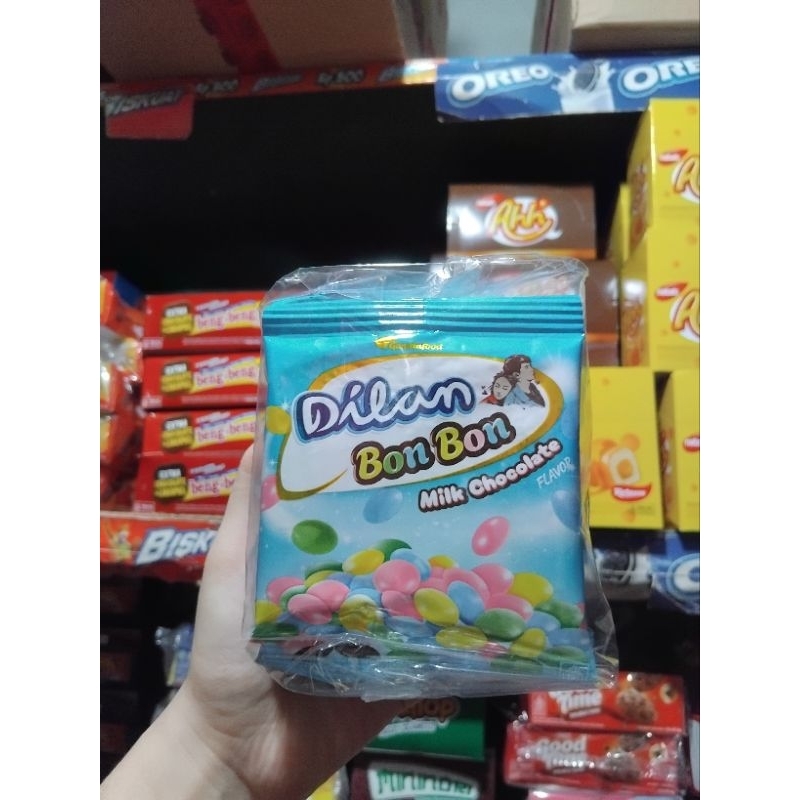 

Dilan Bon Bon Milk Chocolate Flavor (isi 10)