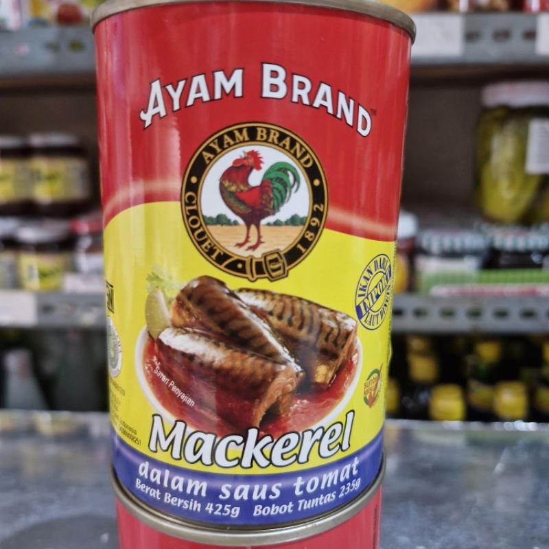 

Ayam brand mackerel / sarden ayam brand / ayam brand 425