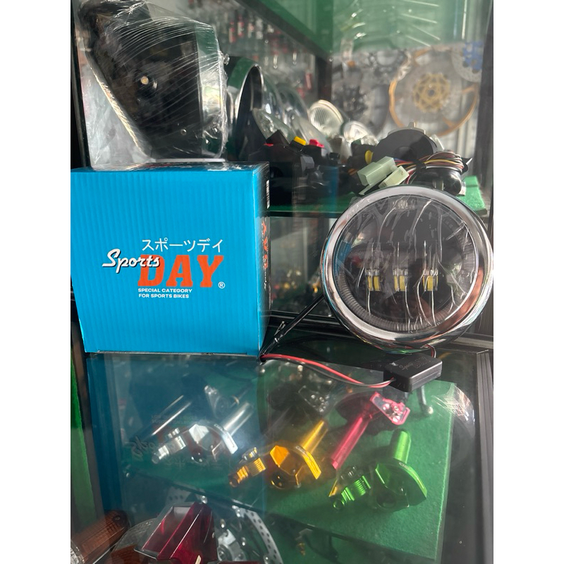 HEADLAMP LAMPU DEPAN C70 LAMPU DEPAN HONDA C70 LED ANGEL