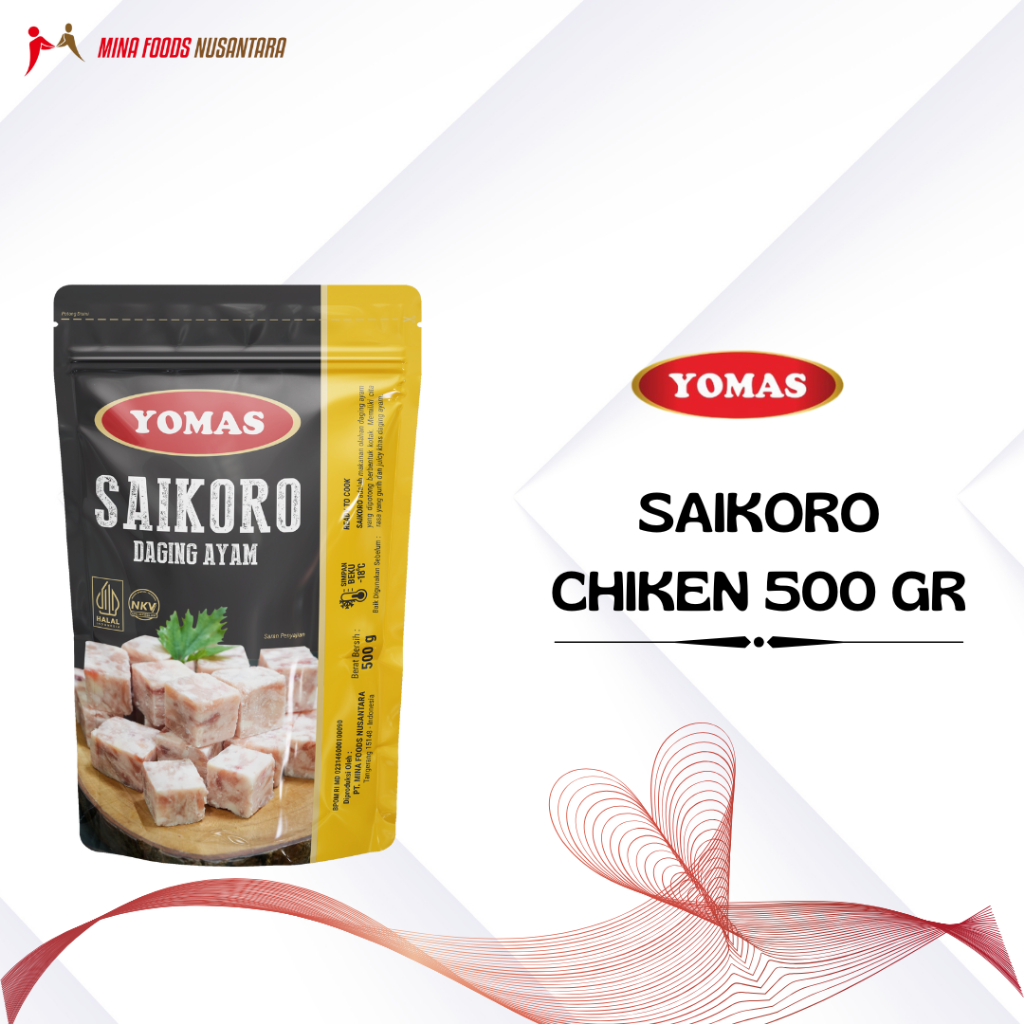 

YOMAS SAIKORO DAGING AYAM - SAIKORO CUBE 500GR