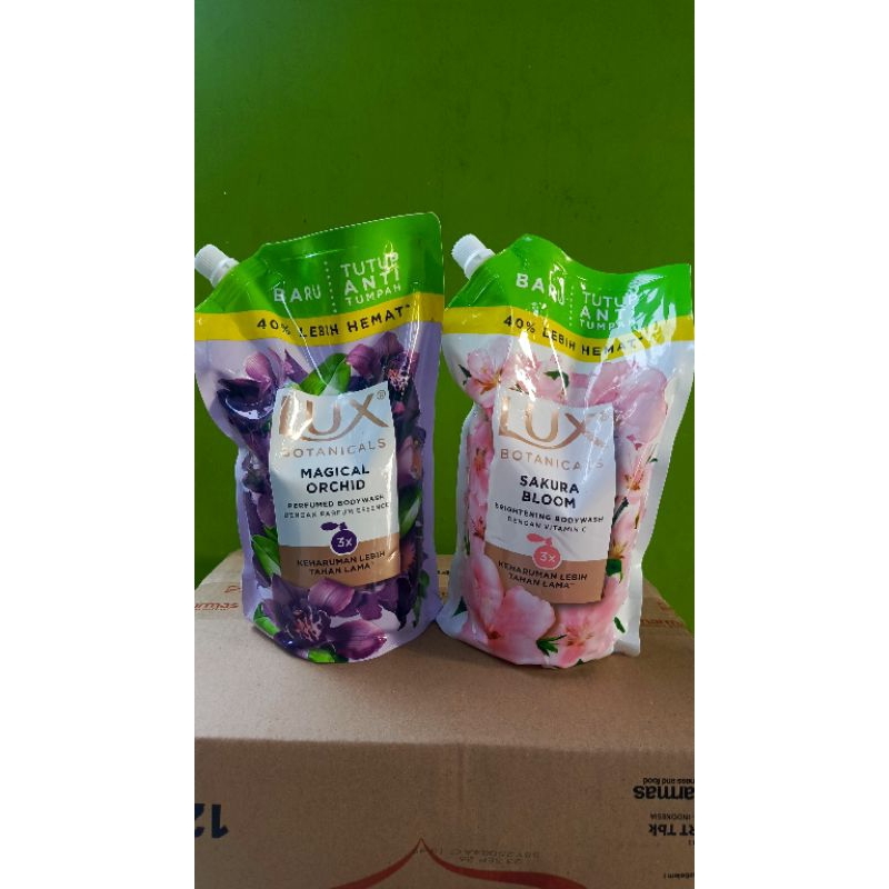 lux sabun cair 800ml | lux botanical sabun cair refill 800ml