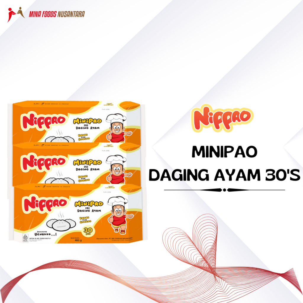 

NIPAO - MINIPAO - BAPAO MINI ISI VARIASI 30'S - 480GR