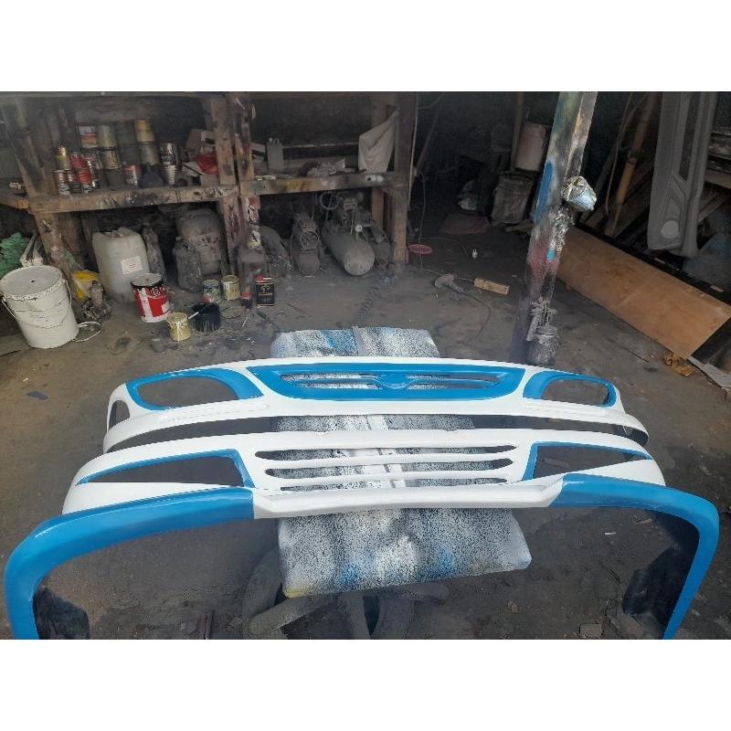 Bemper samping Bamper Depan  & Gril  futura  T120 Ss