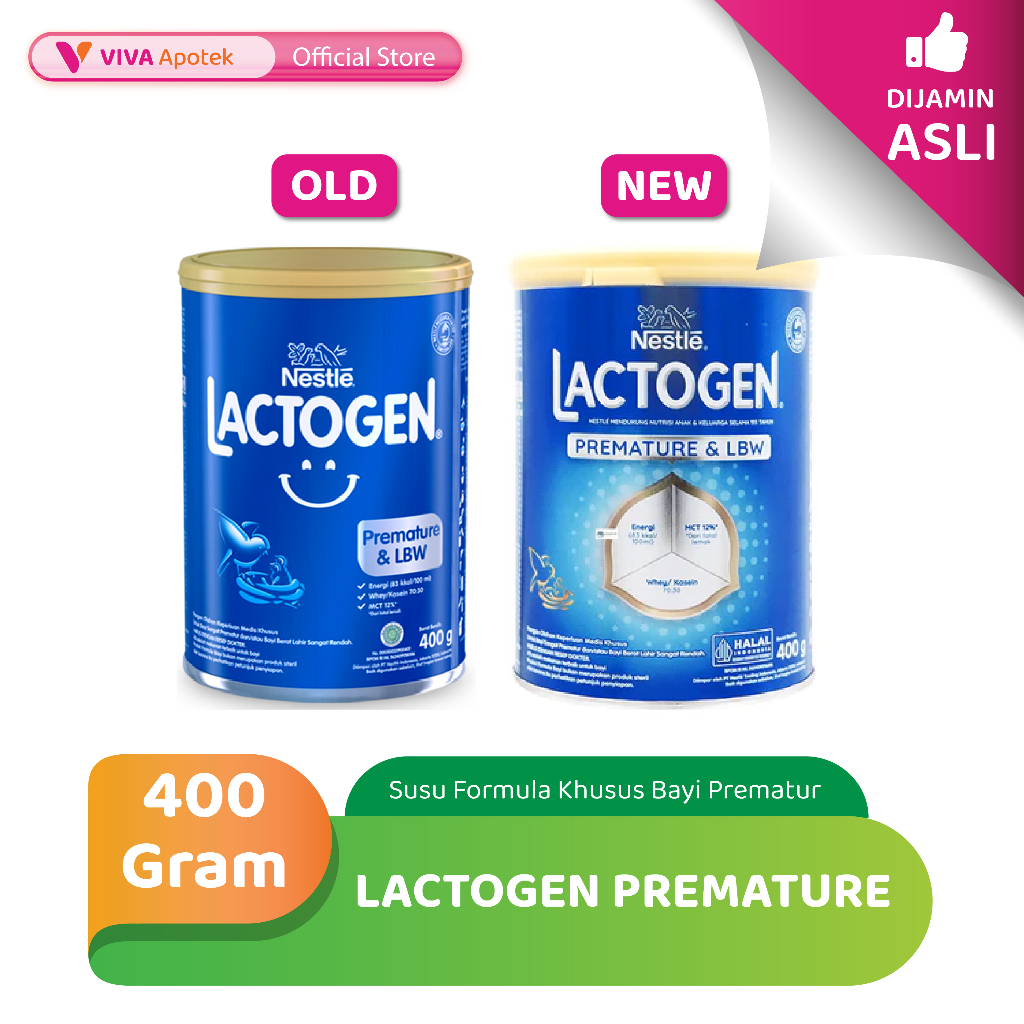 Lactogen Premature Susu Formula Khusus Bayi Prematur (400 mg)