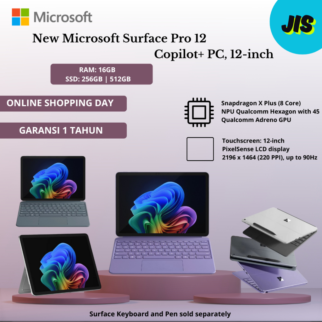 Microsoft Surface Pro 12 Tablet 2-in-1