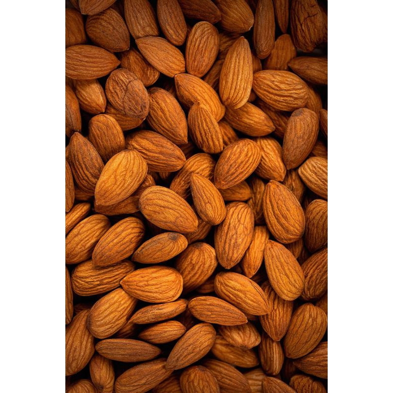 

Kacang Almond panggang oven Ori 500gr