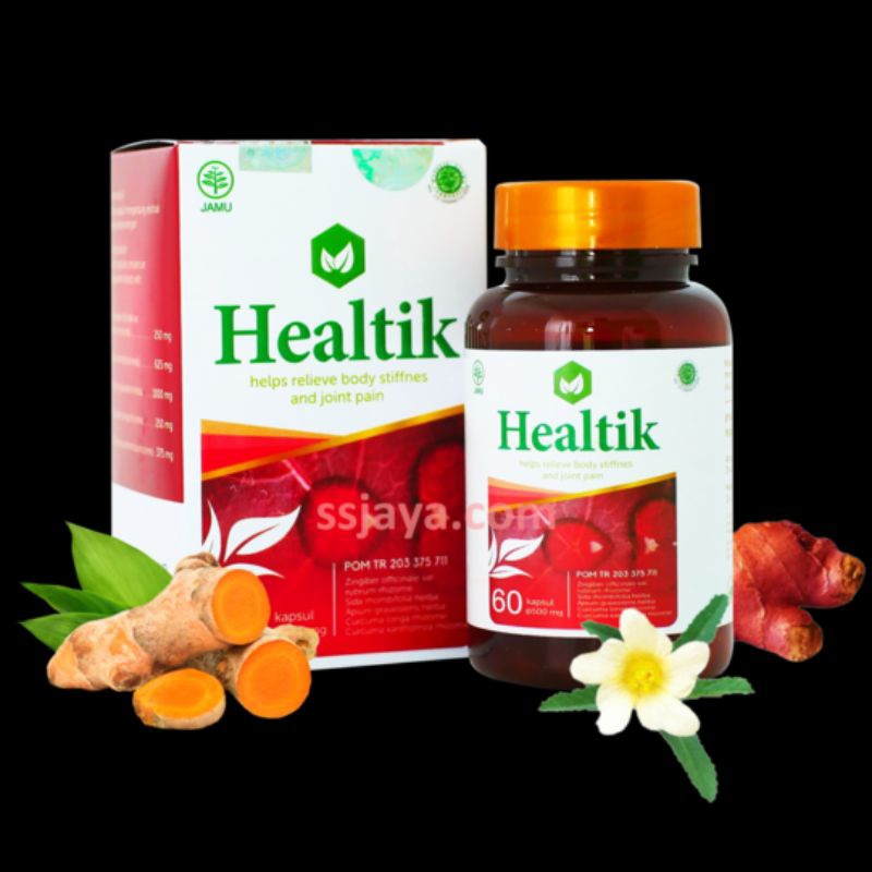 HEALTIK Asli Obat Asam Urat Healtik Original Obat Reumatik Healtik Nyeri Sendi Healtik Obat Pengapur