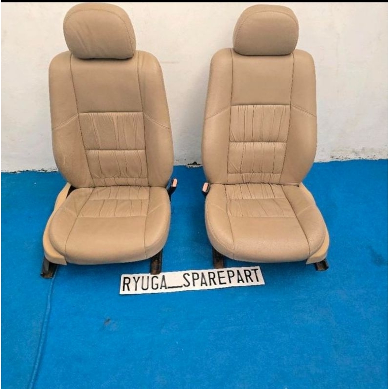 jok depan electric elektrik beige original BMW E46 ex 328i