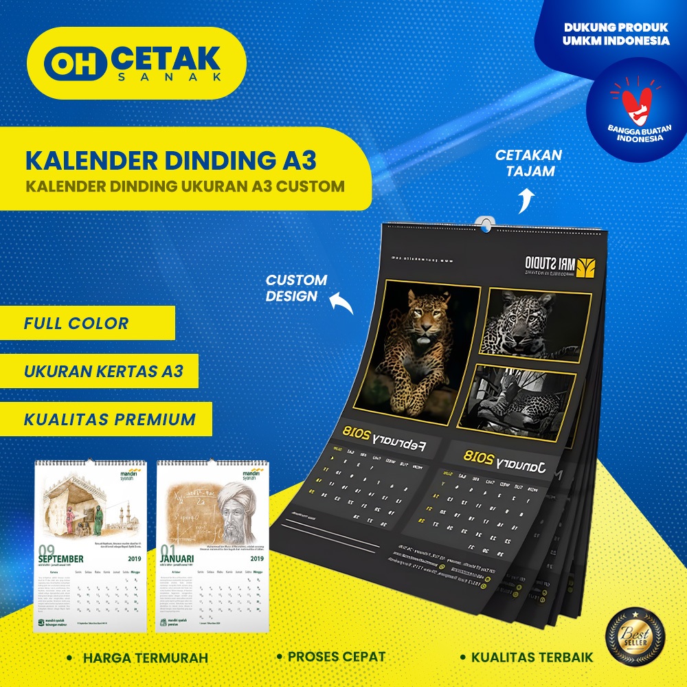 

Kalender Dinding Custom - Azagi Print