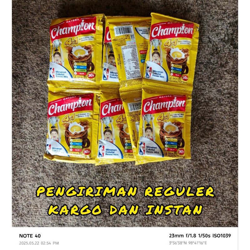 

CHAMPION ~ MINUMAN SERBUK COKELAT