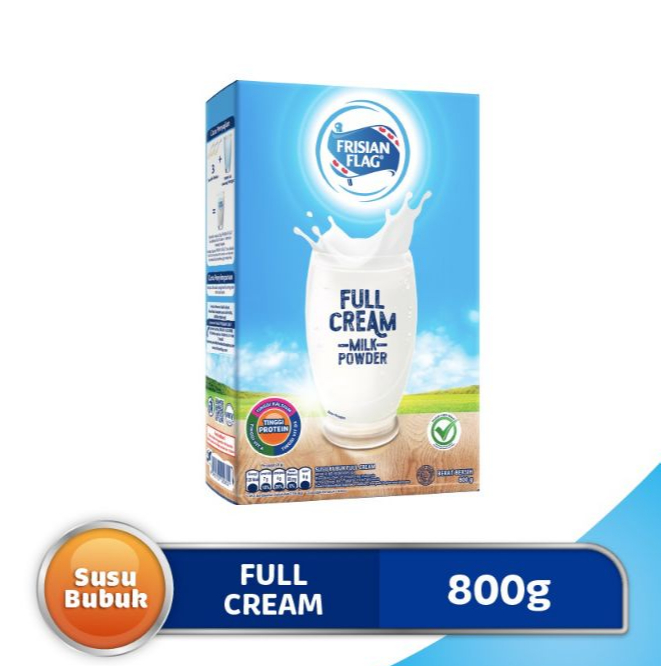

FRISIAN FLAG SUSU BUBUK INSTANT KOMPLETA FULL CREAM BOX 800g