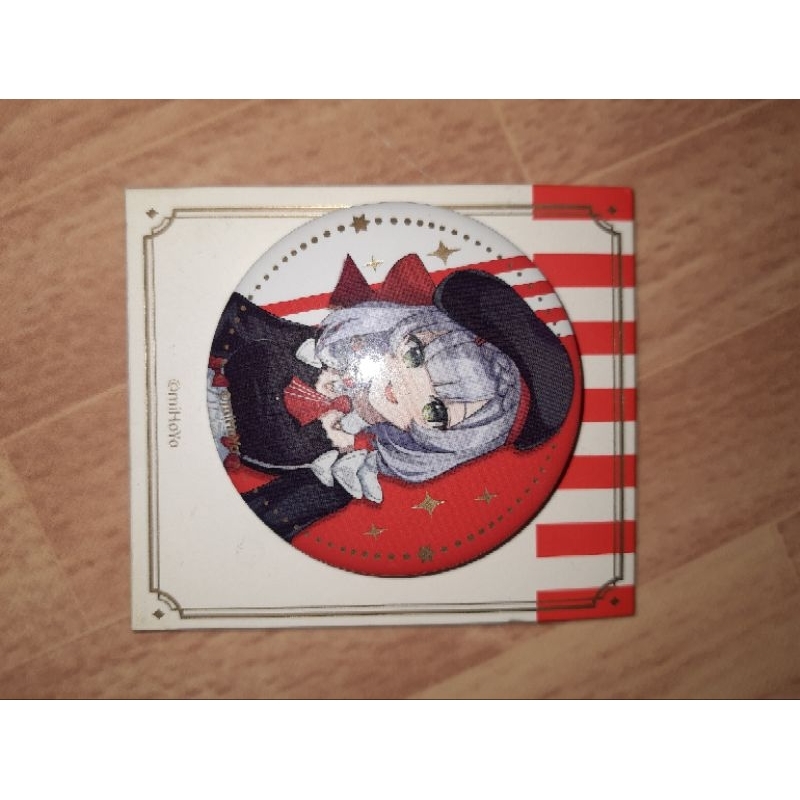 Noelle Kfc Collab Genshin. Impact Official badge Pin