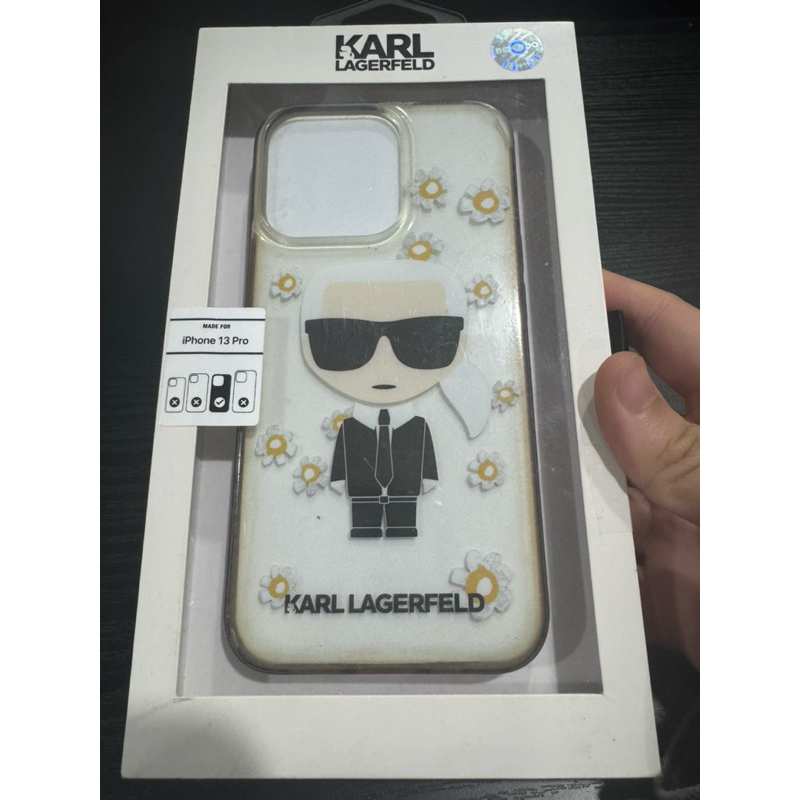 Preloved Case Iphone 13 Pro Karl Lagerfeld Bunga Flower Original