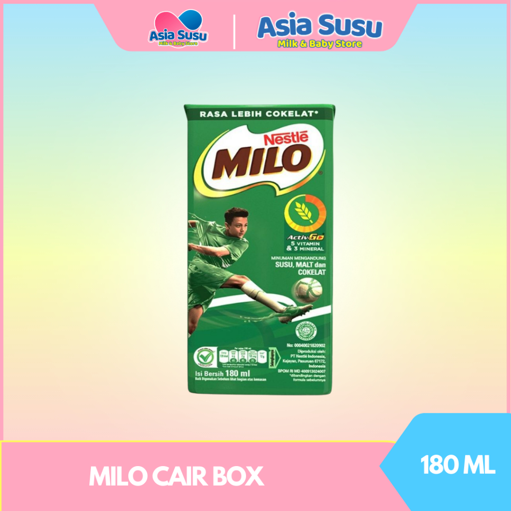 

MILO ACTIV-GO UHT Susu Coklat 180ml