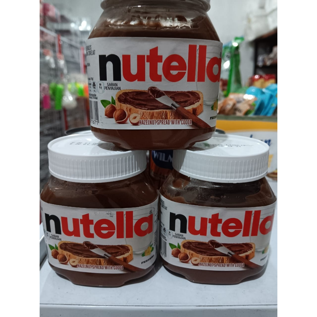 

Nutella Hazelnut Spread With Cocoa (200gr) / Selai Nutella Cokelat Hazelnut
