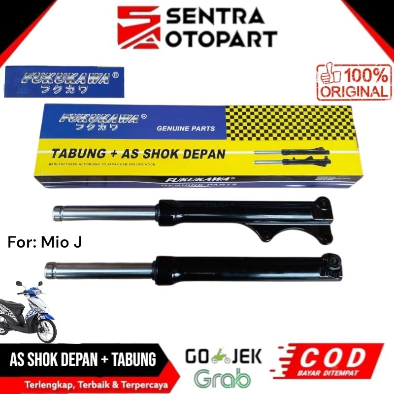As shok shock shokbreaker depan lengkap tabung Mio j mio gt mio soul gt 115 fino fi 115 fukukawa