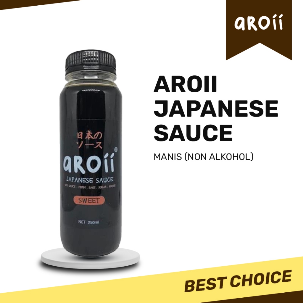 

AROII Saus Kecap Jepang Teriyaki Yakiniku Bulgogi Japanese Sauce