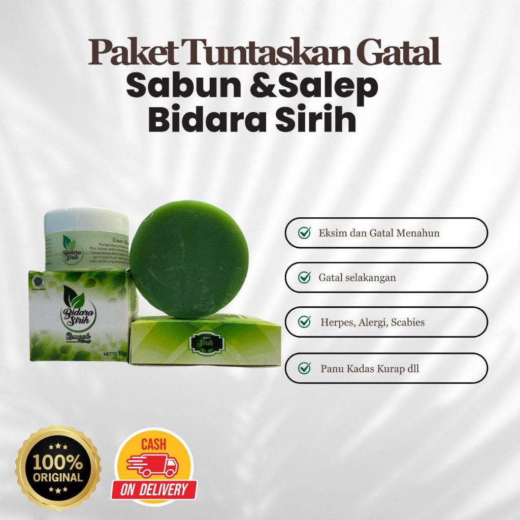 PAKET TUNTASKAN GATAL | OBAT GATAL | SALEP GATAL | SABUN GATAL | BIDARA SIRIH