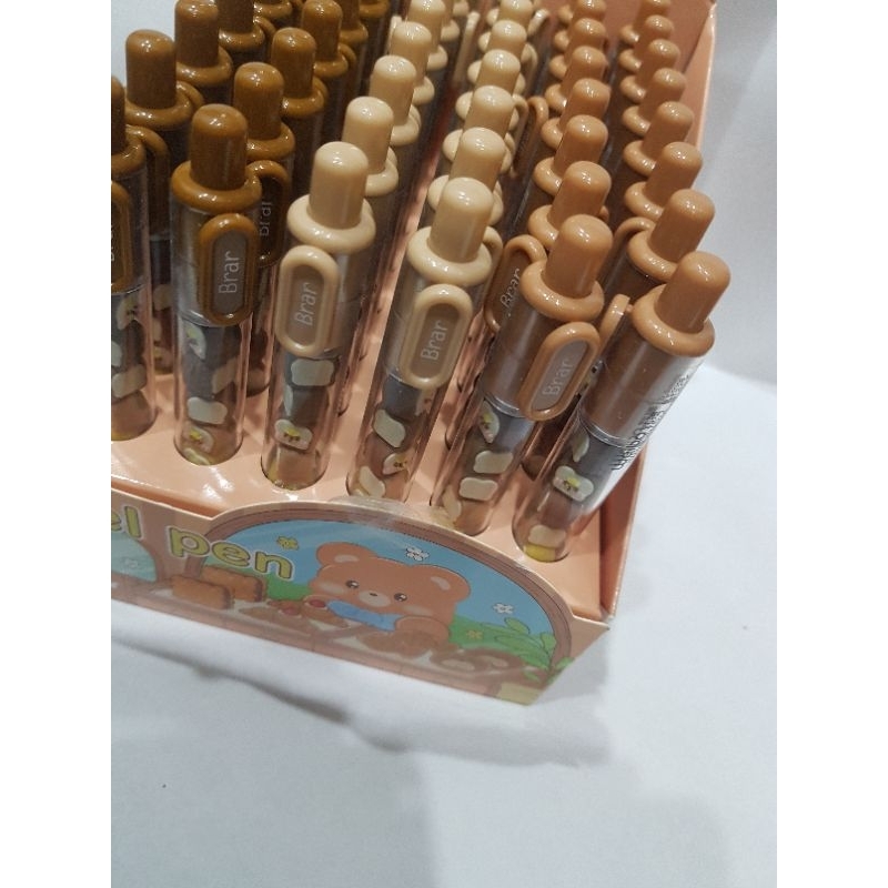 

Bolpoin Gel Lucu Weibo Dadu Batang Roti 0,5mm Satuan WB-55676-2