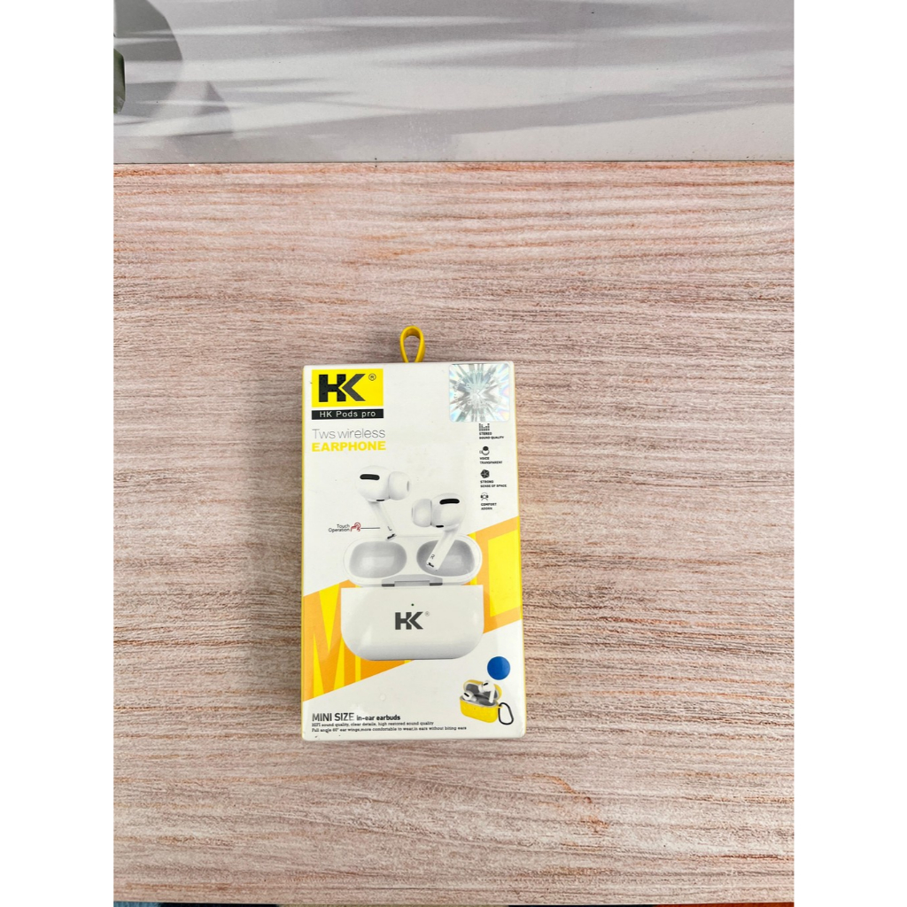 HK PODS PRO TWS EARPHONE STEREO QUALITY