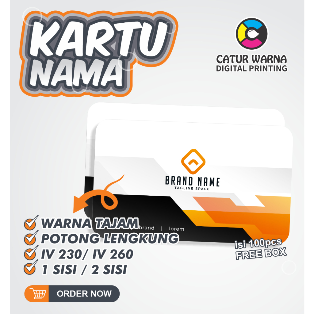 

CETAK KARTU NAMA / 1SISI / 2 SISI / CETAK CEPAT