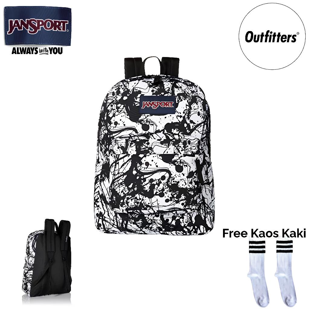 JanSport SuperBreak Original | Tas Ransel Distro Sekolah Pria & Wanita Waterproof Termurah