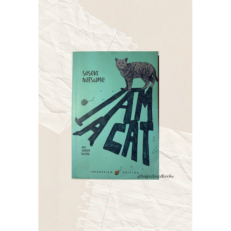 I am A Cat / Soseki Natsume / Preloved / Original