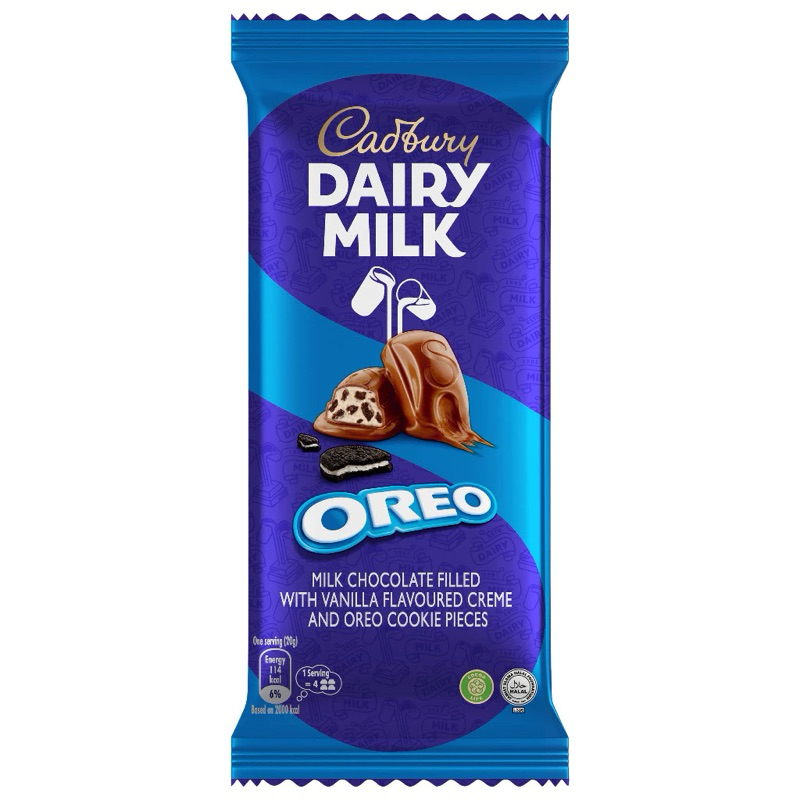 

Cadbury Dairy Milk Oreo (60g) Import