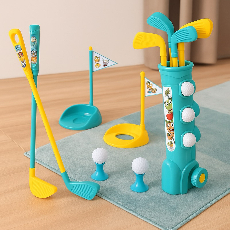 Promo [Edufuntoys] Mainan Golf Play Set Edukasi Anak Stick Golf Mini Sports Kids Toy