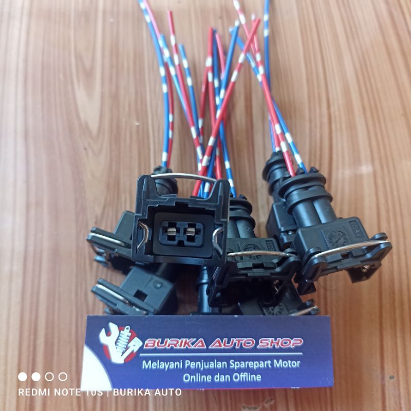 Soket Pnp Injektor Injector Delco Kia Sephia Timor Pin 2